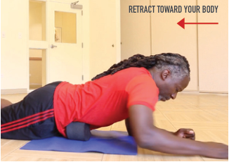 Return to the starting position in the Body Wedge manual