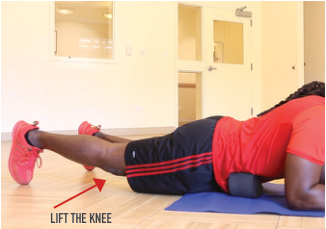 Lift the same-side knee in the Body Wedge manual